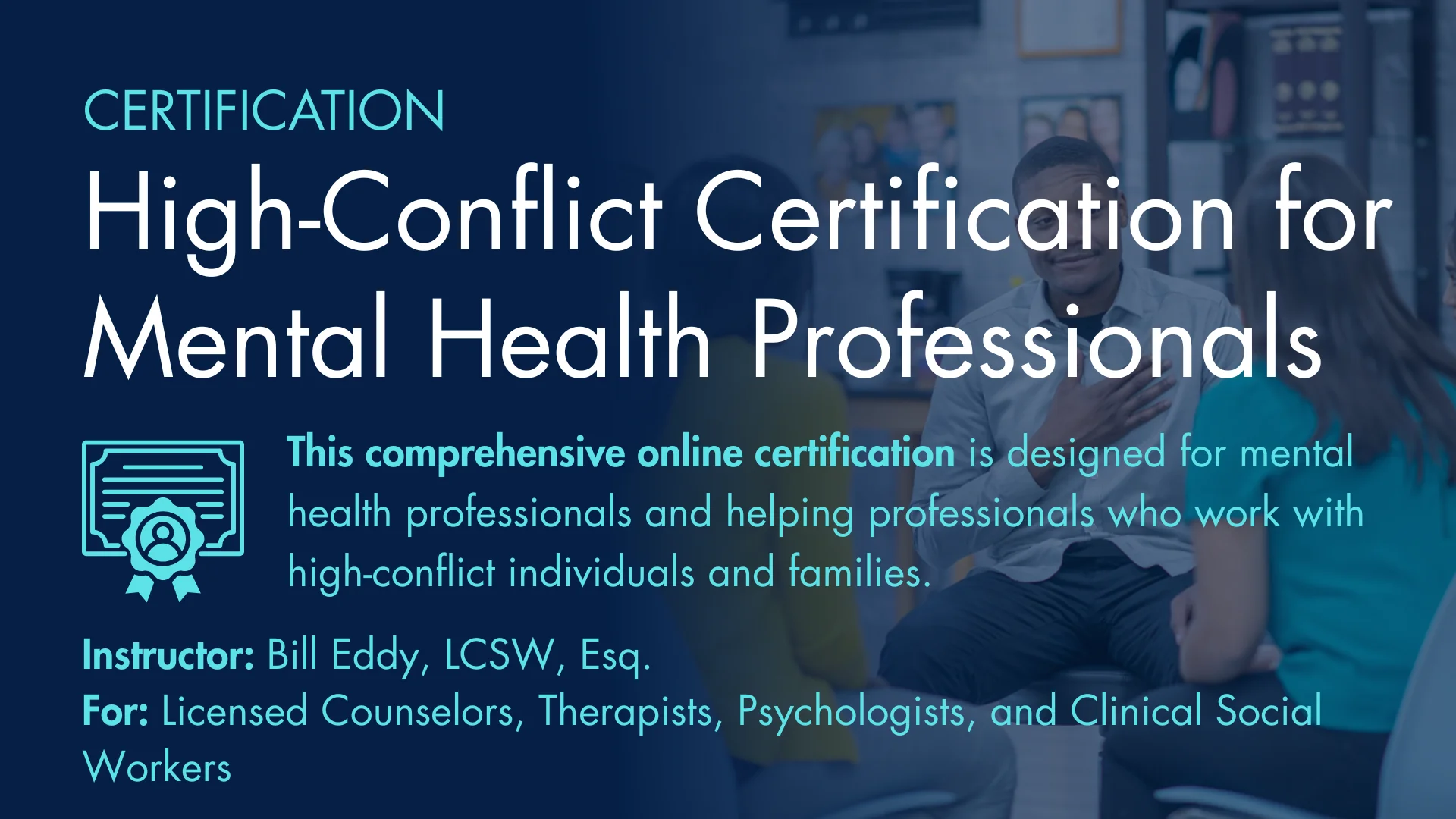 High-Conflict Mental Health Certification